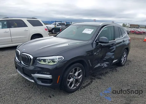 2020 BMW X3 xDrive30I z USA, uszkodzony, nr VIN 5UXTY5C02L9D37026